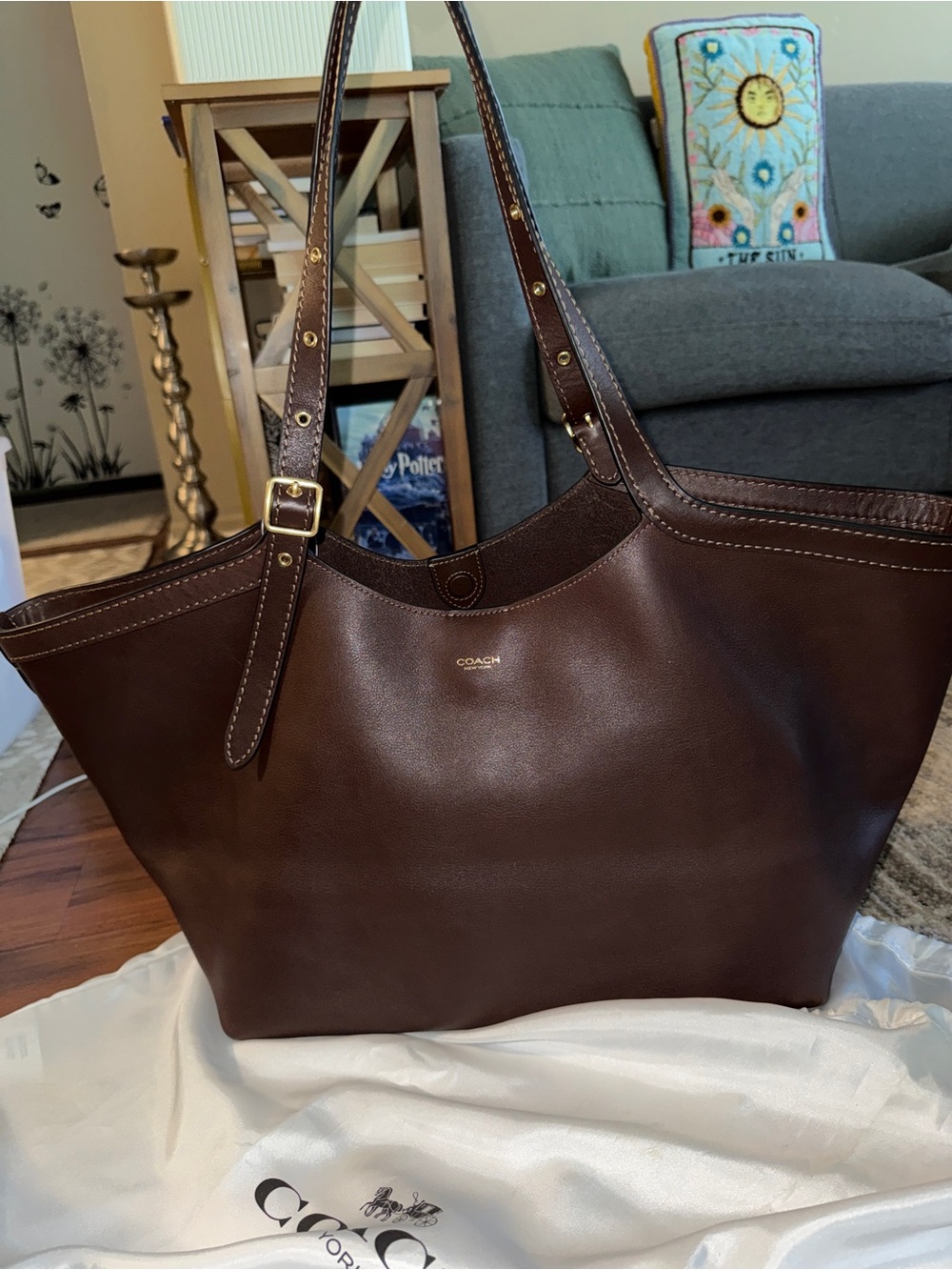 Coach Maple Grammercy Leather Tote Bag NWT